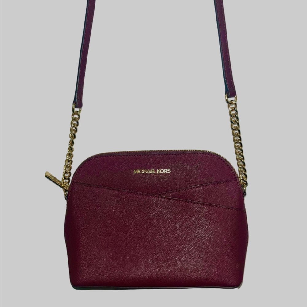 Michael Kors Plum Oxblood Crossbody